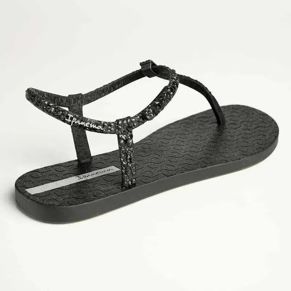 Ipanema Lux Flat Sandal - Black