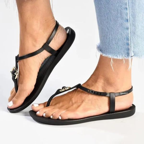 Ipanema Metal - Trim Thong Sandals - Black