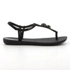 Ipanema Slingback Trim Sandals - Black / Silver