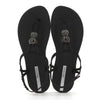 Ipanema Slingback Trim Sandals - Black / Silver