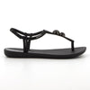 Ipanema Slingback Trim Sandals - Black / Silver-Ipanema-Buy shoes online