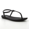 Ipanema Stone T-Bar Thong Sandals - Black
