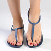 Ipanema Stone T-Bar Thong Sandals - Navy