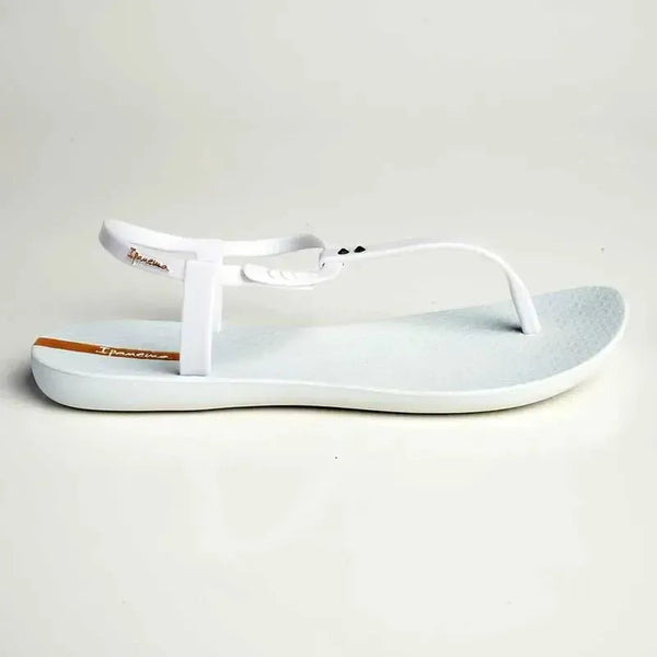 Ipanema Stone T-Bar Thong Sandals - White