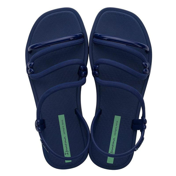 Ipanema Strappy Sandal With Back Strap - Navy-Ipanema-Buy shoes online