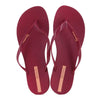 Ipanema Wave Sandals - Burgundy Patent