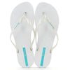 Ipanema Wave Thong Sandal - White