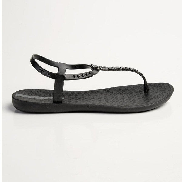 Ipanema Weave Trim Back Strap Sandals - Black-Ipanema-Buy shoes online