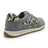 Julz Astrid Leather Sneaker - Grey/Leopard