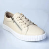 Julz Callie Leather Sneaker - Beige