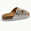 Julz Chicago Leather Sandal - Gold Specs