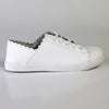 Julz Chloe Leather Sneaker - White