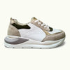 Julz Dara Leather Sneaker - Olive Neutral