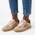 Julz Lumi Leather Sneaker - Gold Leopard