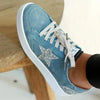 Julz Mia Leather Sneaker - Light Blue