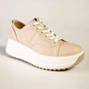 Julz Raya Leather Sneaker - Cream