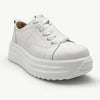 Julz Raya Leather Sneaker - White Snake