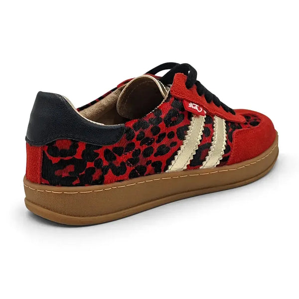 Julz Shiloh Leather Sneaker - Cherry Gold