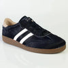 Julz Shiloh Leather Sneaker - Navy/White