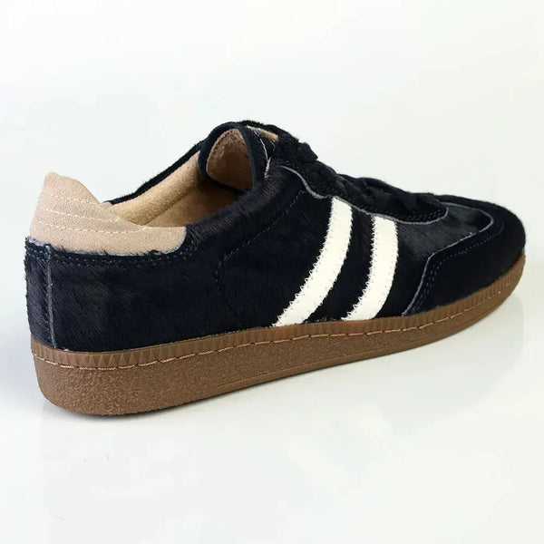 Julz Shiloh Leather Sneaker - Navy/White