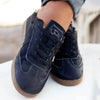 Julz Shiloh Leather Sneaker - Navy/White