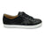 Julz Sydney Leather Sneaker - Black Snake
