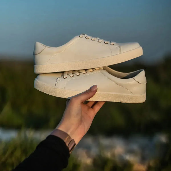 Julz Sydney Leather Sneaker - White