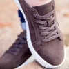 Julz Valentina With Zip Leather Sneaker - Leopard Hazelnut