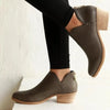 Julz Yada Leather Ankle Boot - Stone