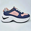 K-STAR 7 Ember Sneaker - Navy/Pink