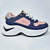 K-STAR 7 Ember Sneaker - Navy/Pink