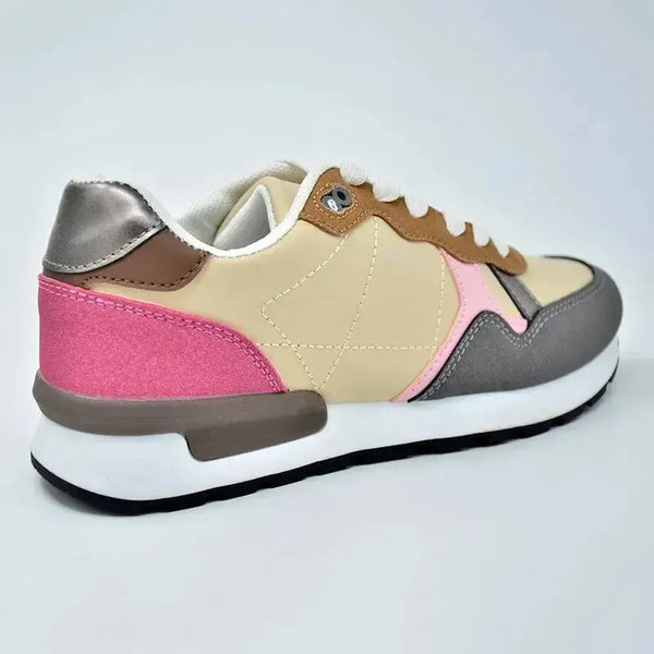K-STAR 7 Vesper Sneaker - Pink/Brown