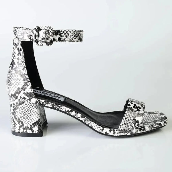 Madison Amira Heel - Black/White
