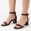 Madison Amira Heel - Chocolate