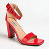 Madison Angelique 4 Basic Block Heel - Red