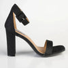 Madison Angelique Block Heel - Black