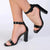 Madison Angelique Block Heel - Black