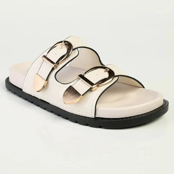 Madison Barabara Sandal - Off White