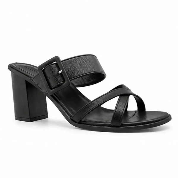 Madison Block Heel - Black