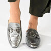 Madison Braidy Mule - Pewter