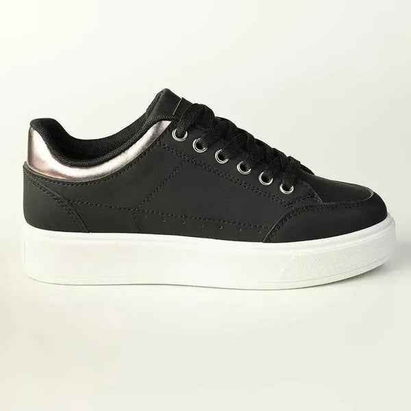 Madison Brynn Platform Sneaker - Black