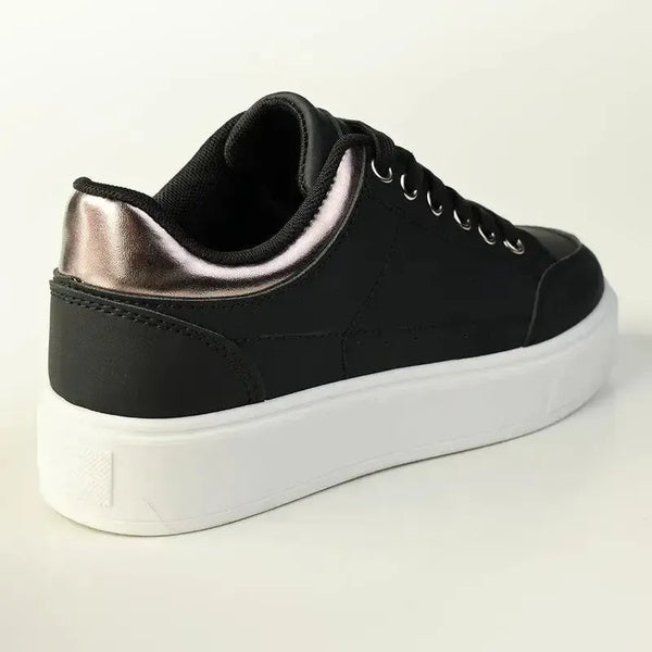 Madison Brynn Platform Sneaker - Black