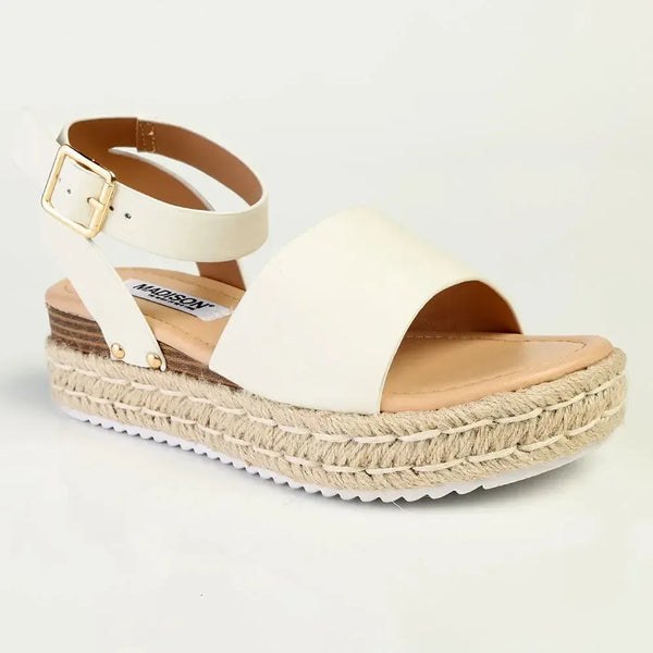 Madison Catherine Sandals - White