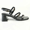 Madison Claire Block Heel - Black