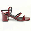 Madison Claire Block Heel - Wine