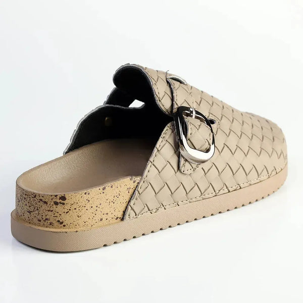 Madison Clog Mule - Taupe
