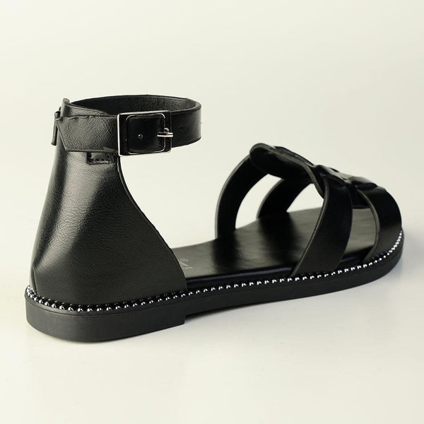 Madison Closed Back Sandal - Black-Madison Heart of New York-Buy shoes online