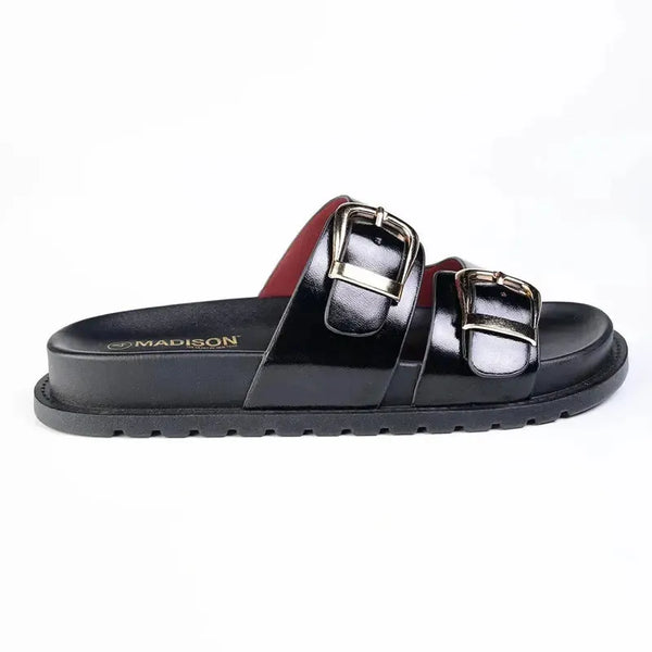 Madison Comfort Fashion Sandal - Black