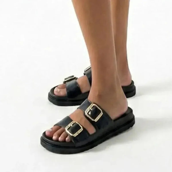 Madison Comfort Fashion Sandal - Black