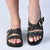 Madison Cross Sandal - Black
